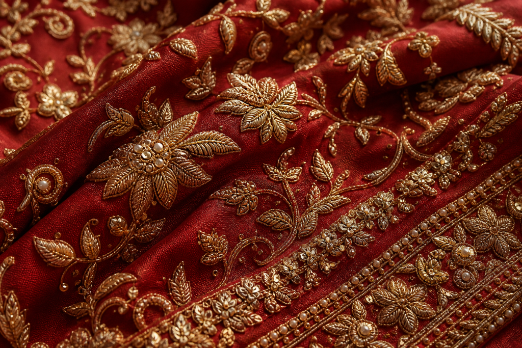 Antique Gold Ceremony Suit